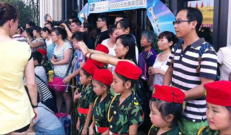 万人空巷宝贝秀 百般武艺好少年(图7) 万人空巷宝贝秀 百般武艺好少年(图7)