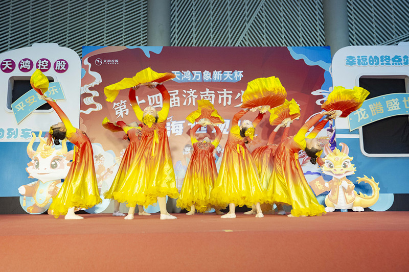 太燃了！龙腾盛世正少年2024年济南市少儿春晚首场海选yyds!(图5)